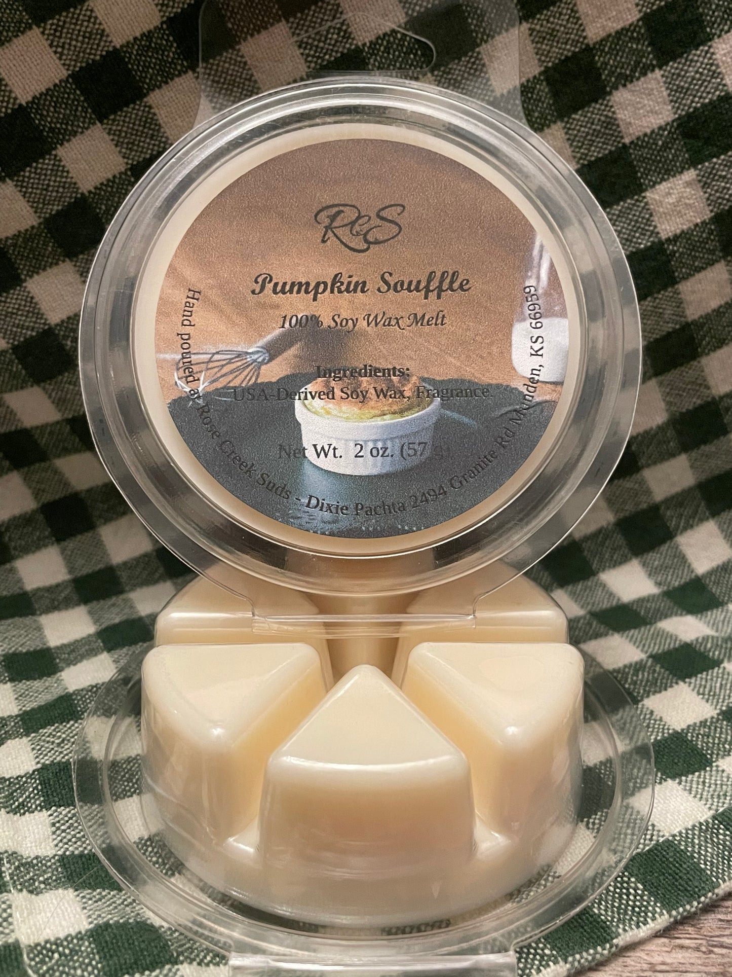 Soy Wax Melt - Pumpkin Soufflé