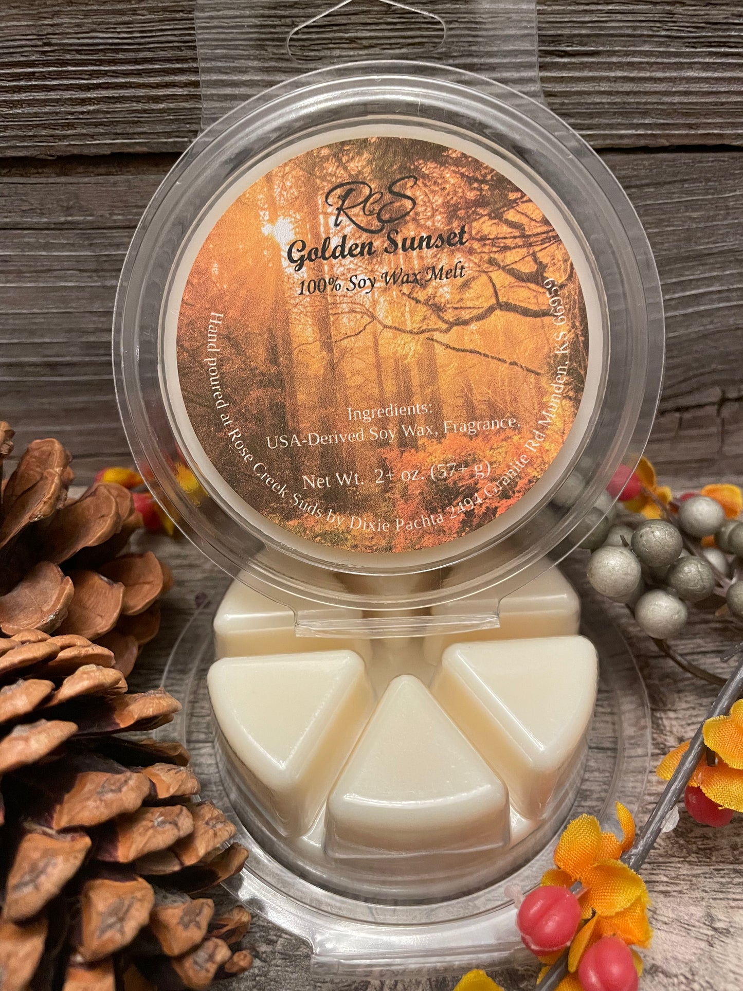 Soy Wax Melt - Golden Sunset