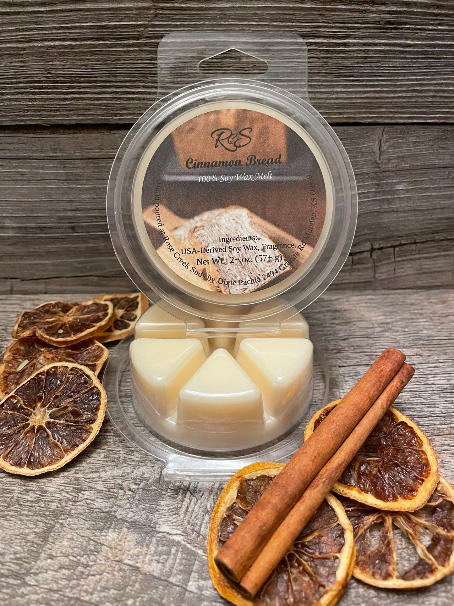 Soy Wax Melt - Cinnamon Bread