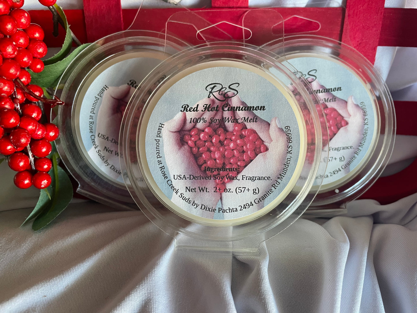 Soy Wax Melt - Red Hot Cinnamon