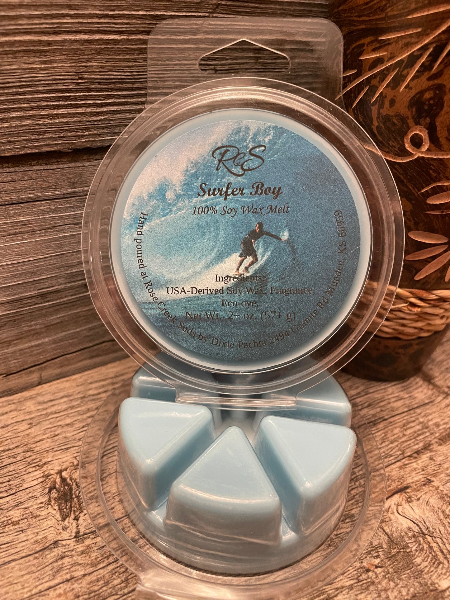 Soy Wax Melt - Surfer Boy