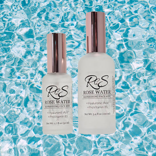 Rose Water Face Mist with Hyaluronic Acid