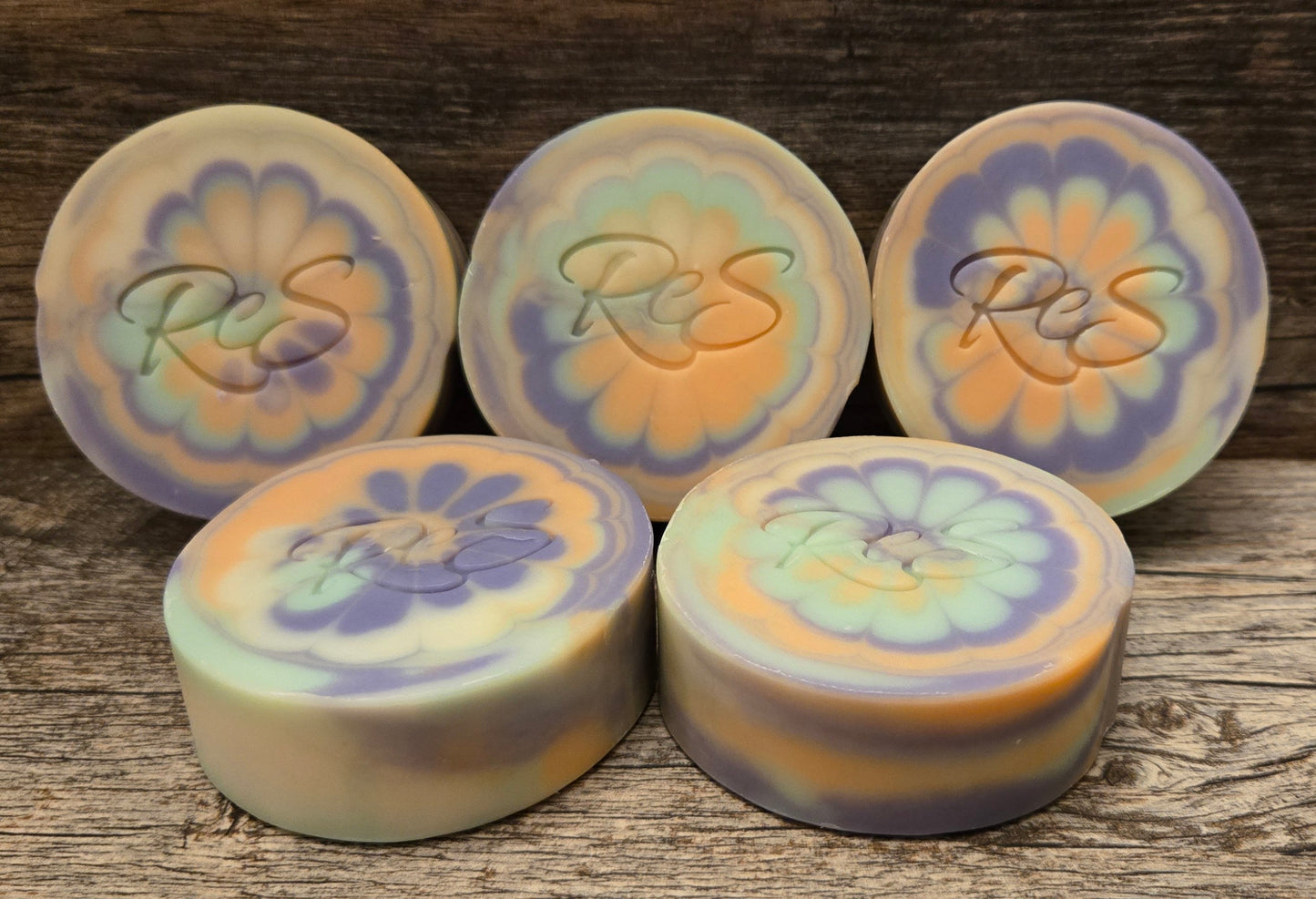 Juicy Grapefruit scented handmade soap
