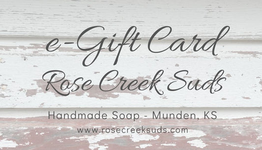 Gift Card to Rose Creek Suds