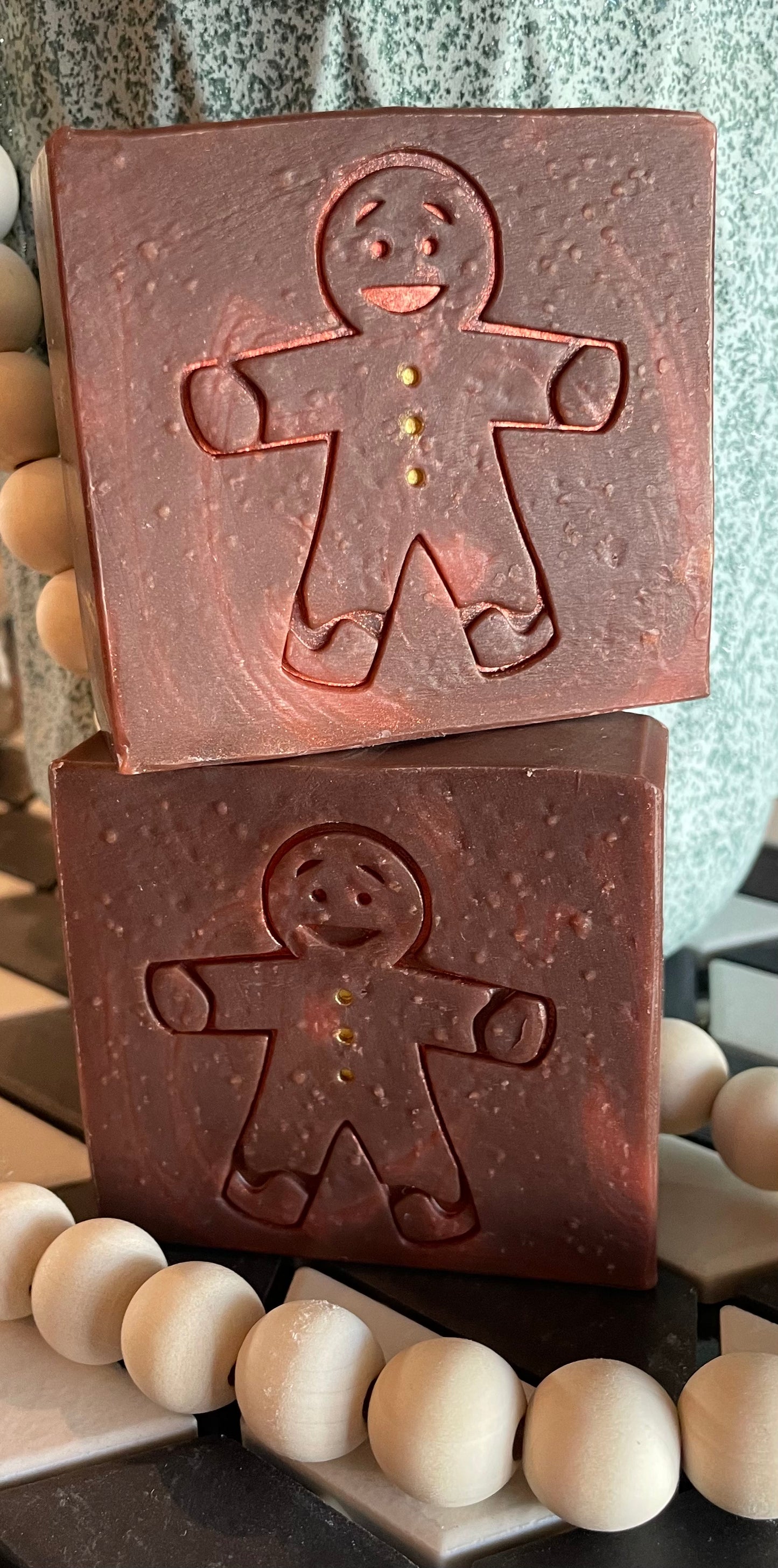 Gingerbread Man Soap (chocolate scent)